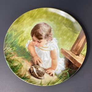 Pemberton & Oakes “Backyard Discovery” Plate 1986